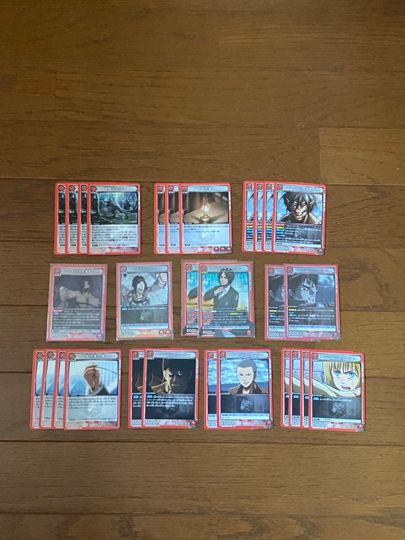 藍*色様 ユニオンアリーナ 赤エレン デッキ ST入り 調整パーツつき