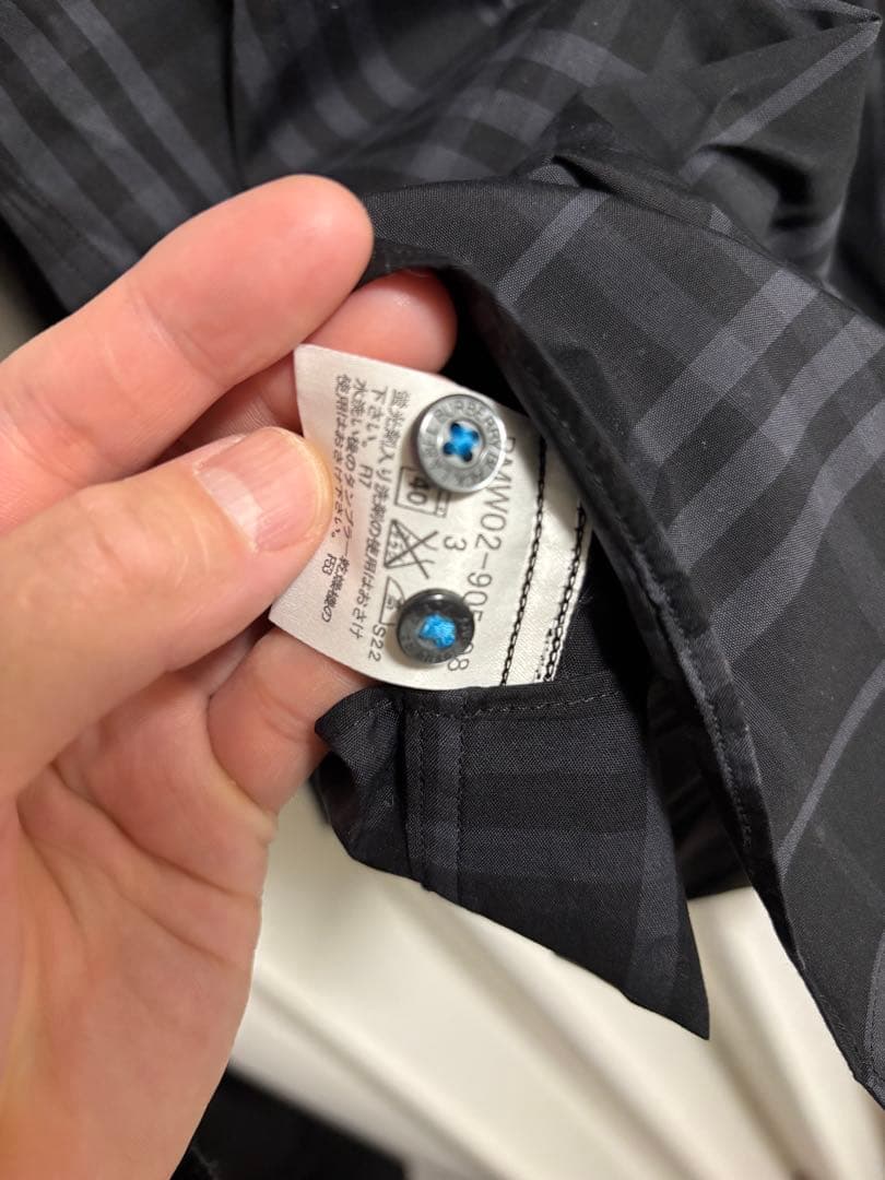BURBERRY BLACK LABEL 長袖シャツ サイズ3