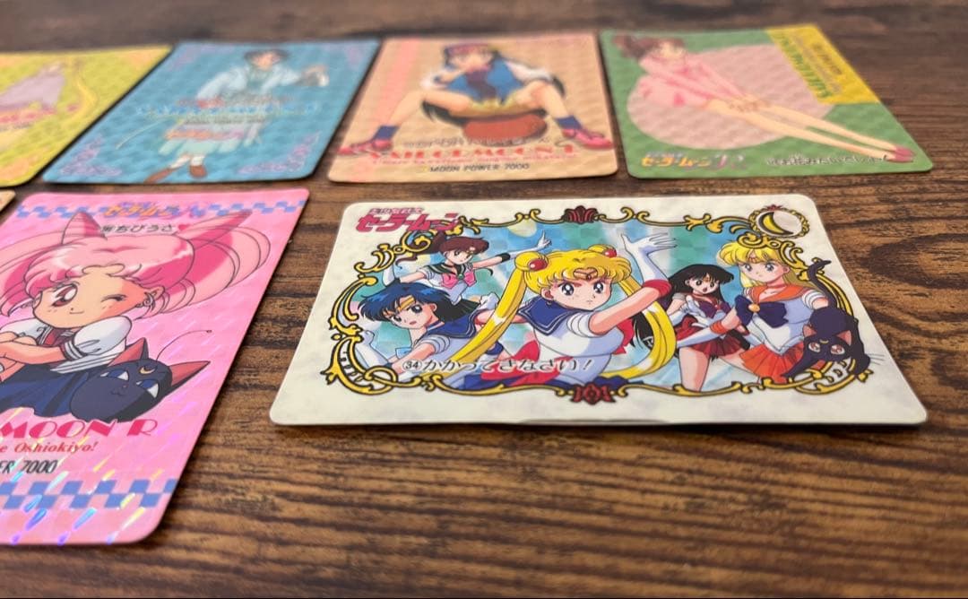 セーラームーン キラカード＆シール システムファイル付き