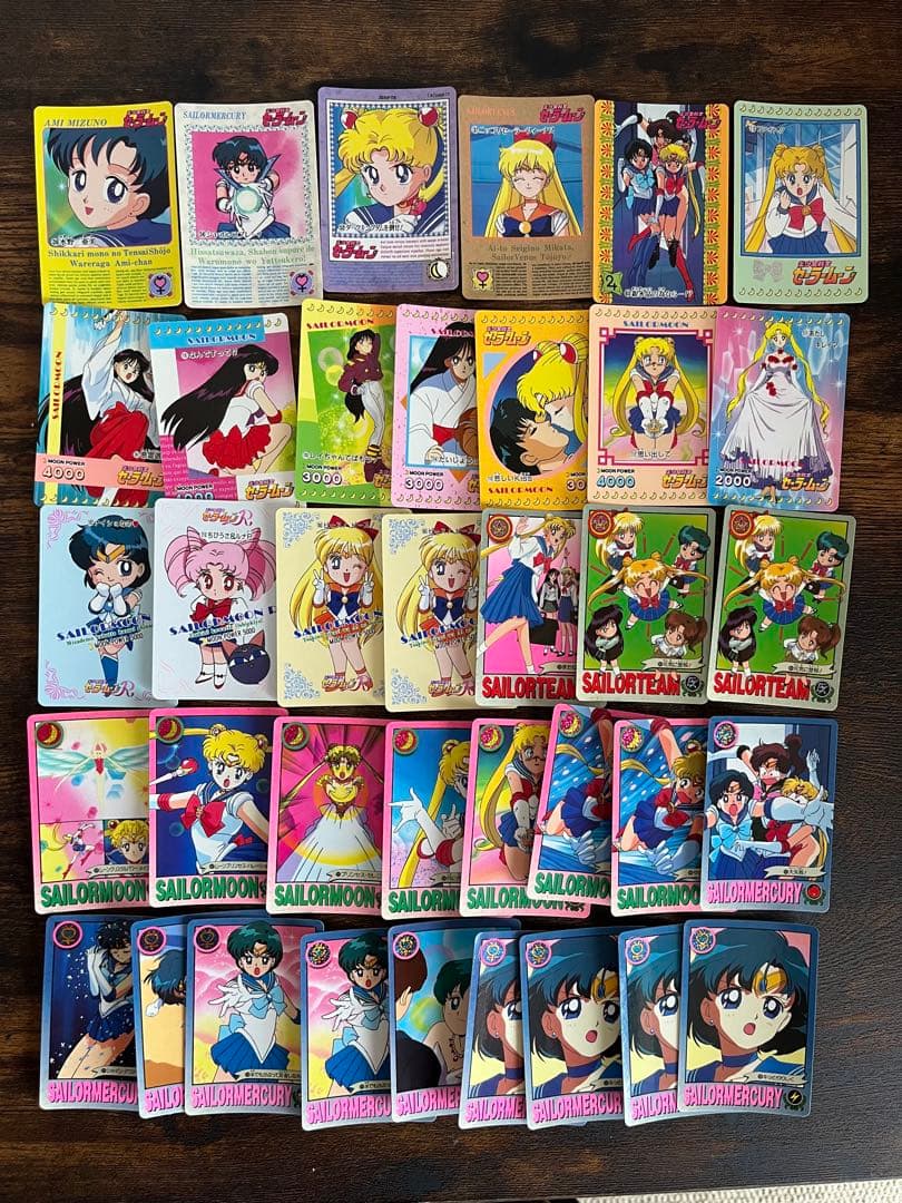 セーラームーン キラカード＆シール システムファイル付き