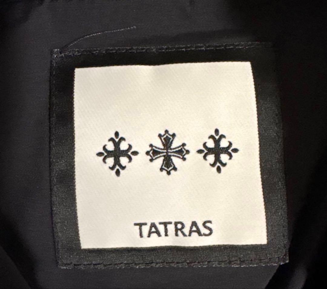 TATRAS ブラック ダウンジャケット ベルト付き