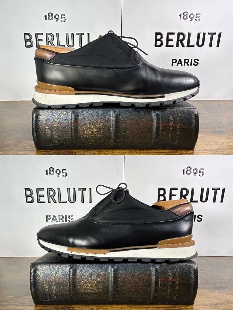 定価20万　Berluti ファストトラック グレーズド スニーカー 6.5