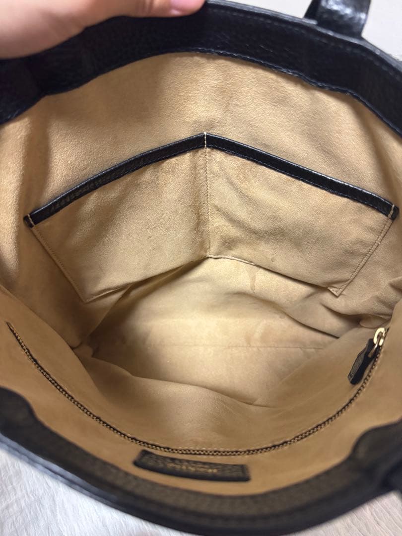 ハッシュタグ HushTug レザースマートトートバッグ 本革