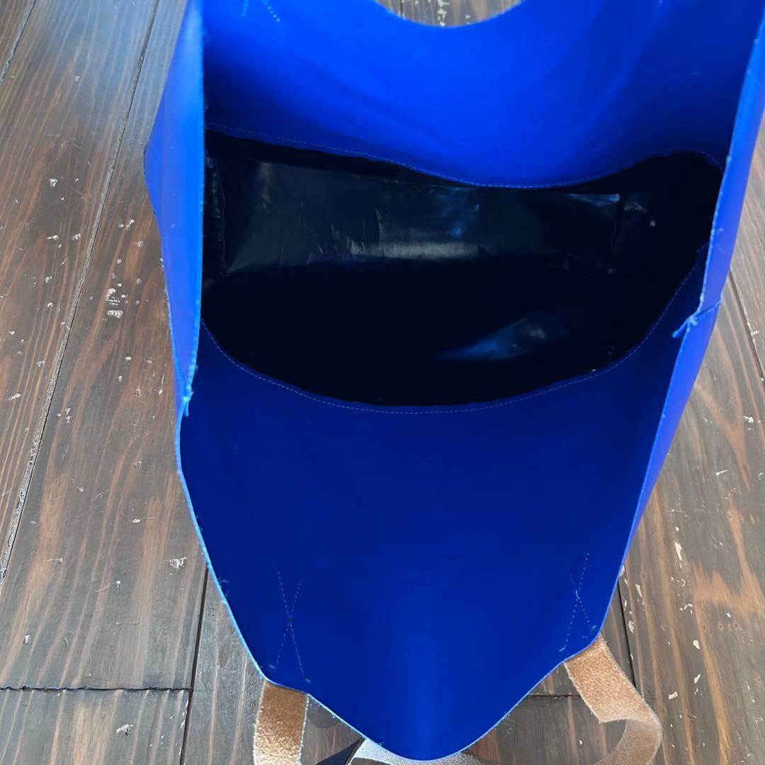 MARNI TRIBECA マルニ トライベッカ トートバッグ バイカラー青x黒