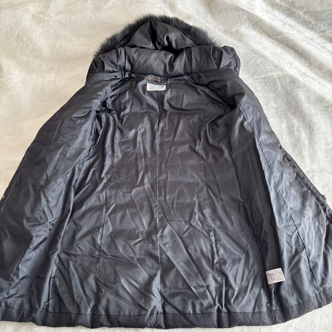 ✨️美品 Reflect リフレクト ファー ダウンコート XL ダークグレー