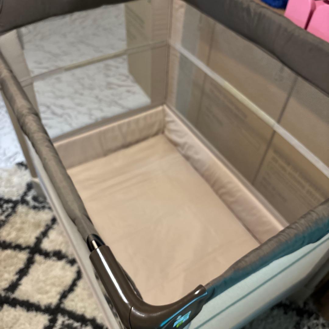 美品 アップリカ COCONEL ココネルエアー ベビーベッド 66041