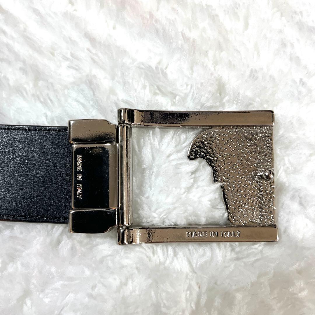 七五〇丸 ✨VERSACE ヴェルサーチ メデューサ ベルト レザー