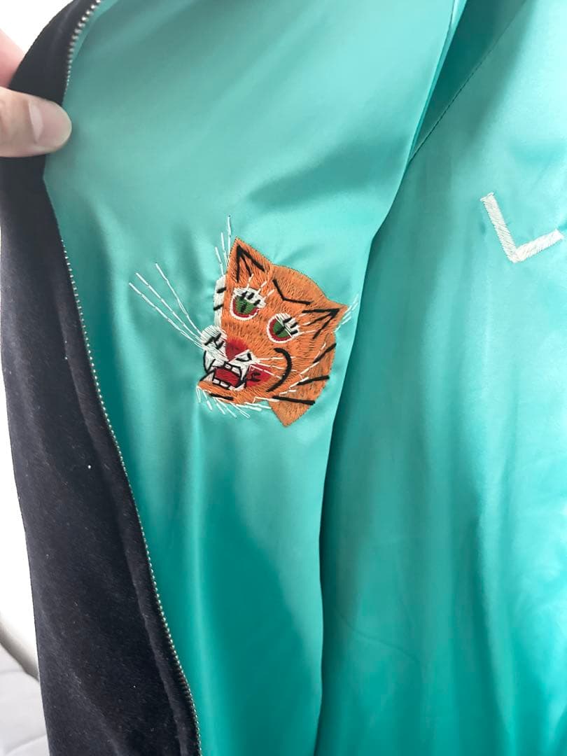 cloveru クローバル　penney's ベロア　スカジャン　ペニーズ