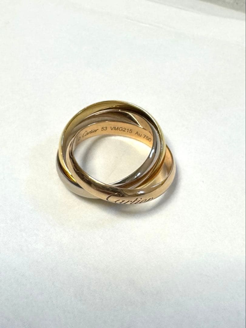 Cartier トリニティリング クラシックモデル 53