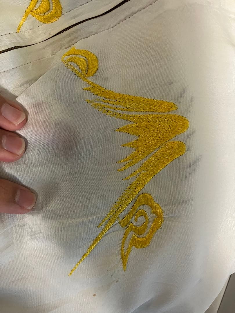 vintage 50s 60s スーベニアジャケット 　舞妓 五重塔 スカジャン