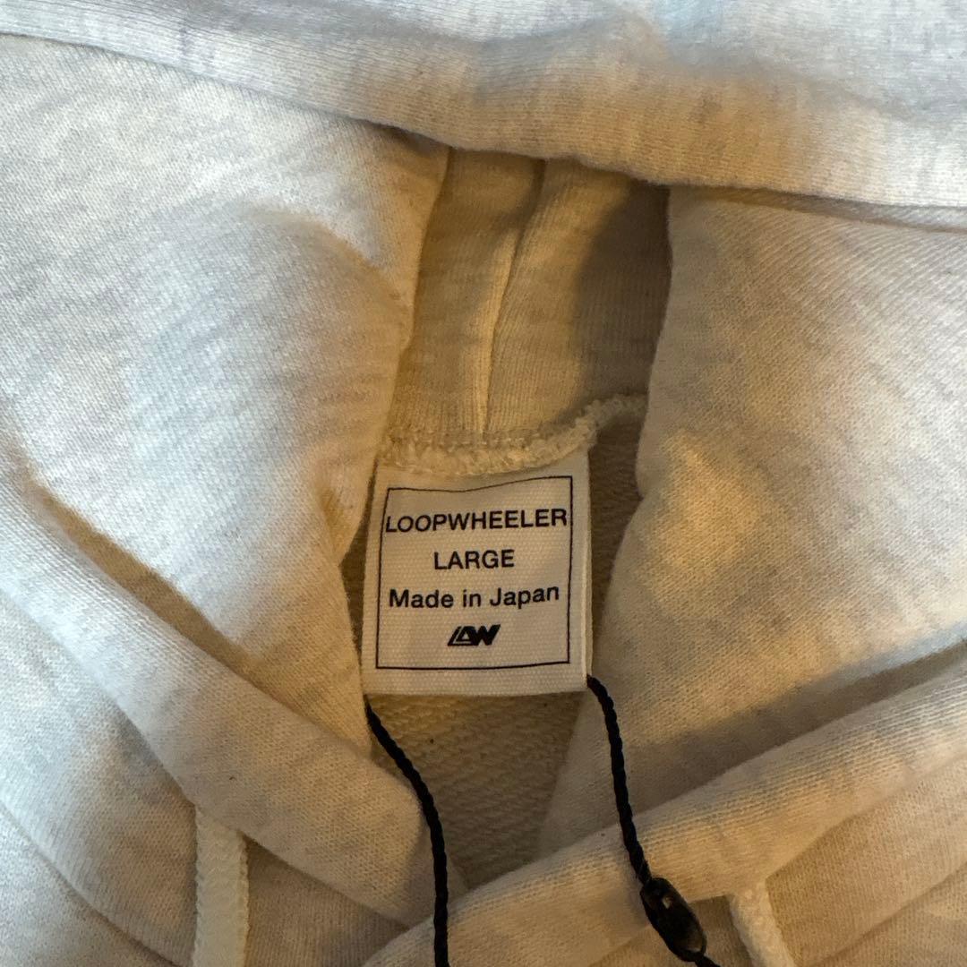 ループウィラー LW359サイドガゼットフーディ オートミール