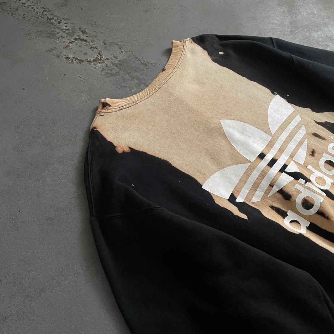 80's”万国旗“adidas”USA製“両面プリント“常田“sweat