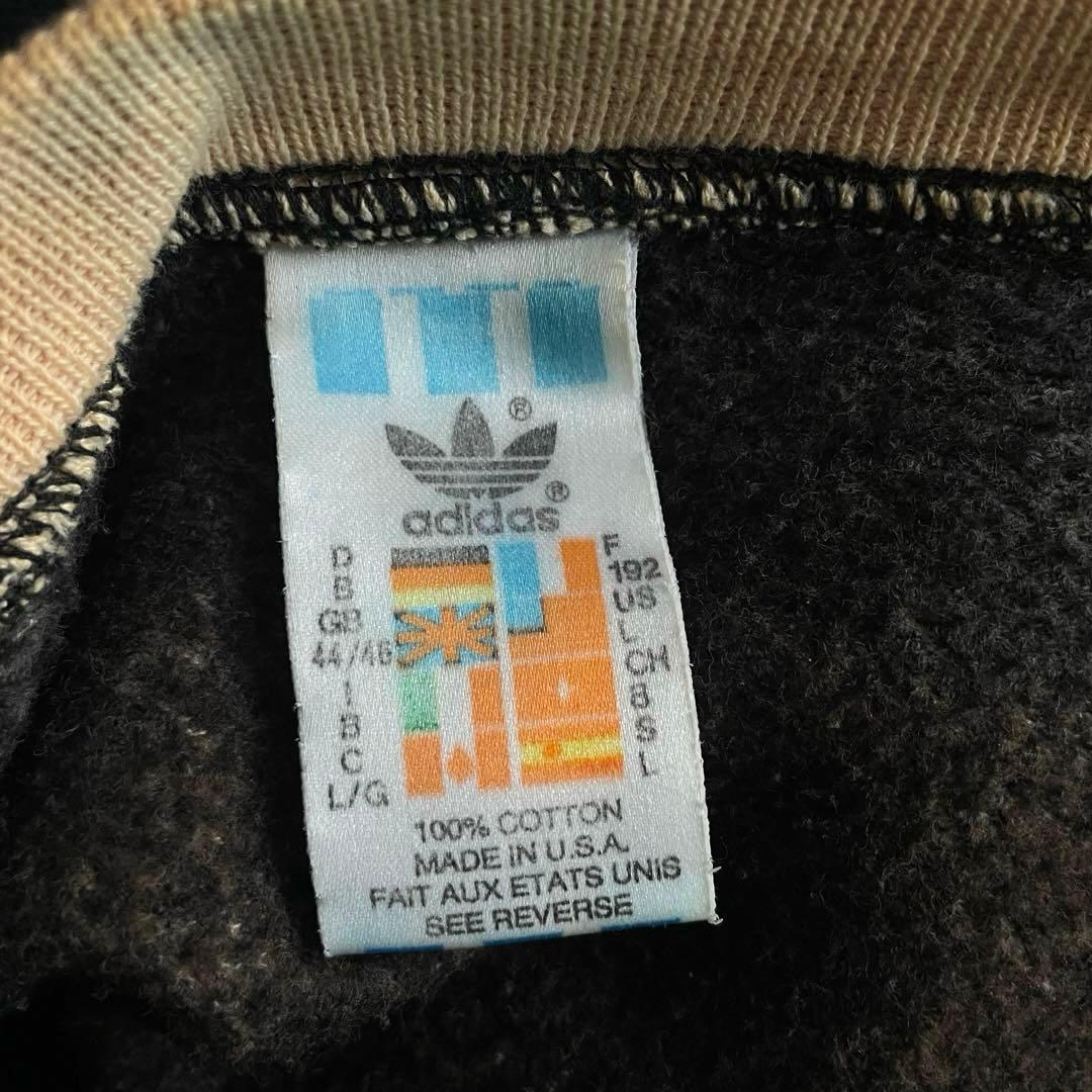 80's”万国旗“adidas”USA製“両面プリント“常田“sweat