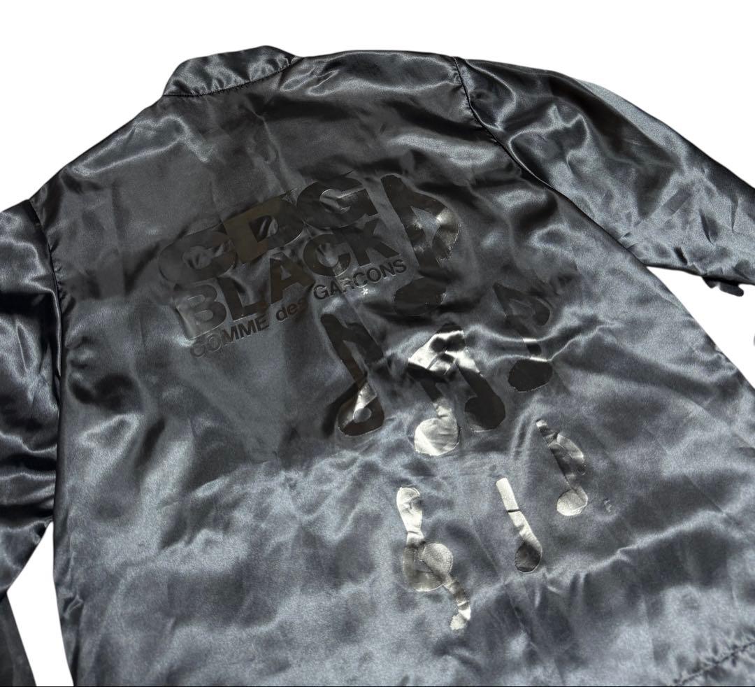 BLACK COMME des GARCONS サテンチャイナジャケット