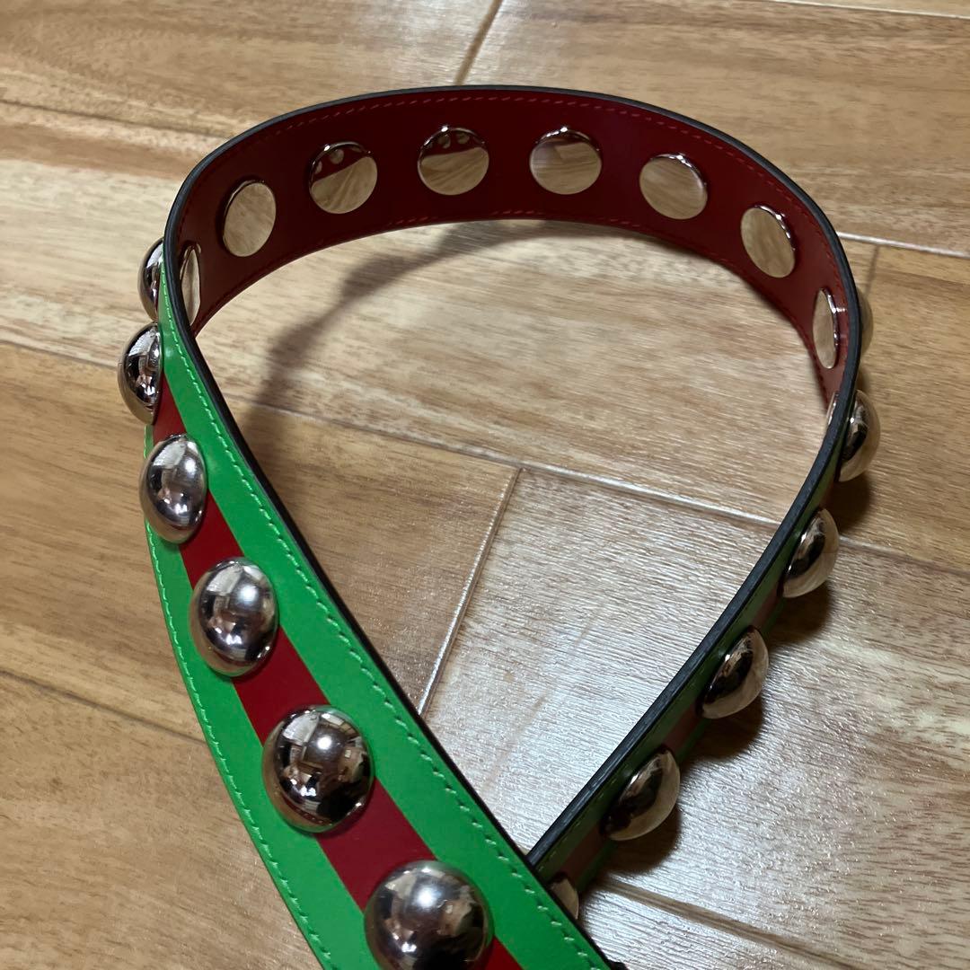 GUCCIバックストラップ