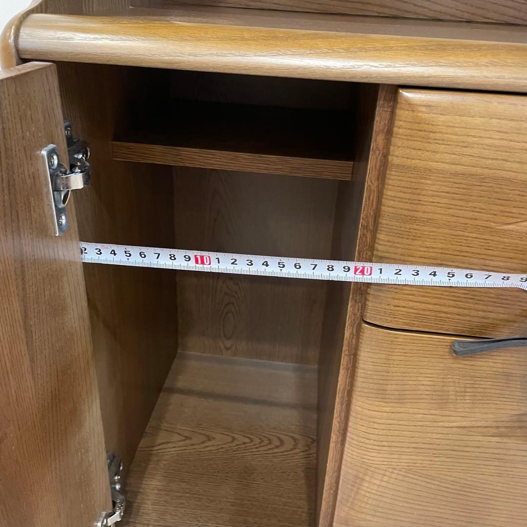 高級家具 【karimoku】カリモク家具 電話台 FAX台 コンセント付き