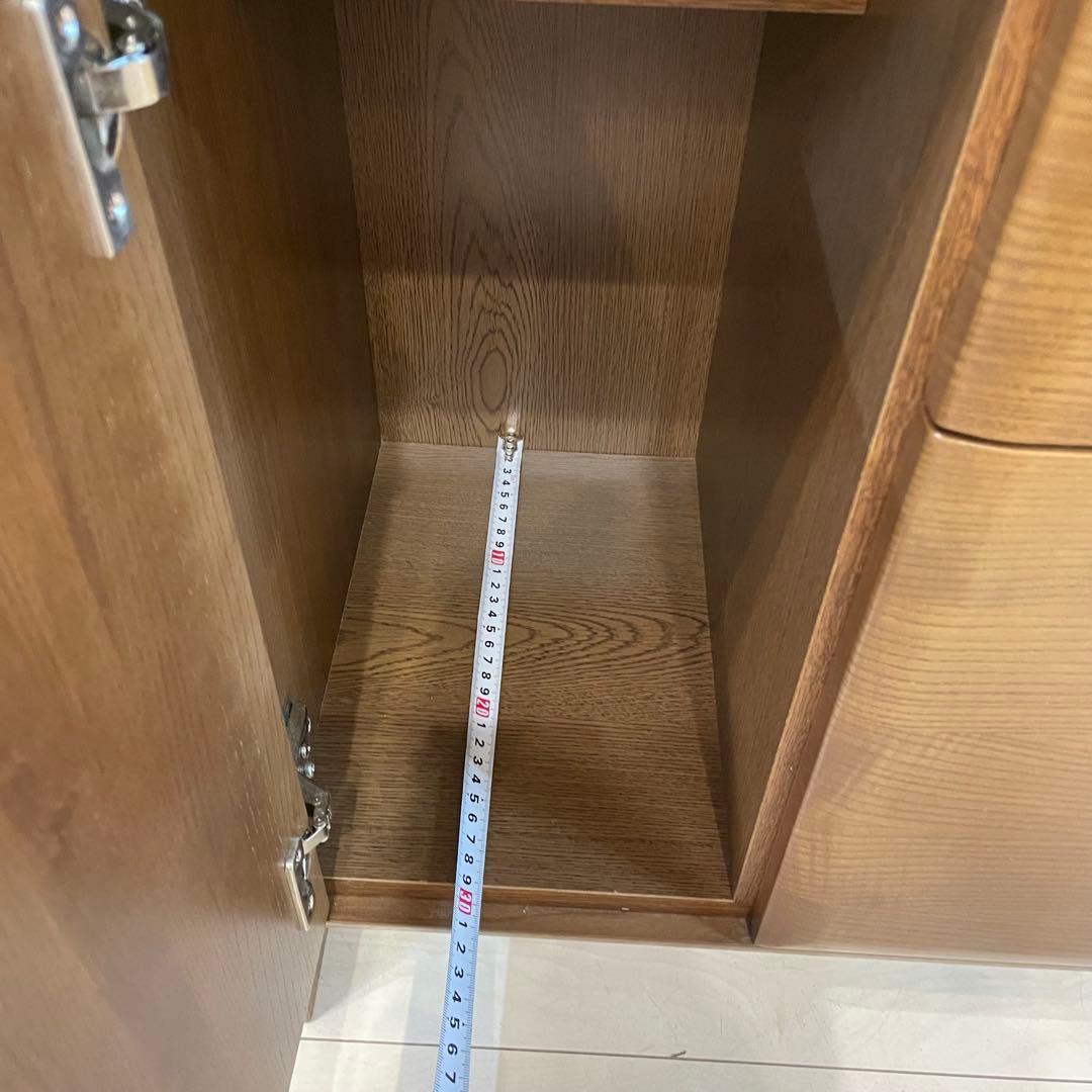 高級家具 【karimoku】カリモク家具 電話台 FAX台 コンセント付き