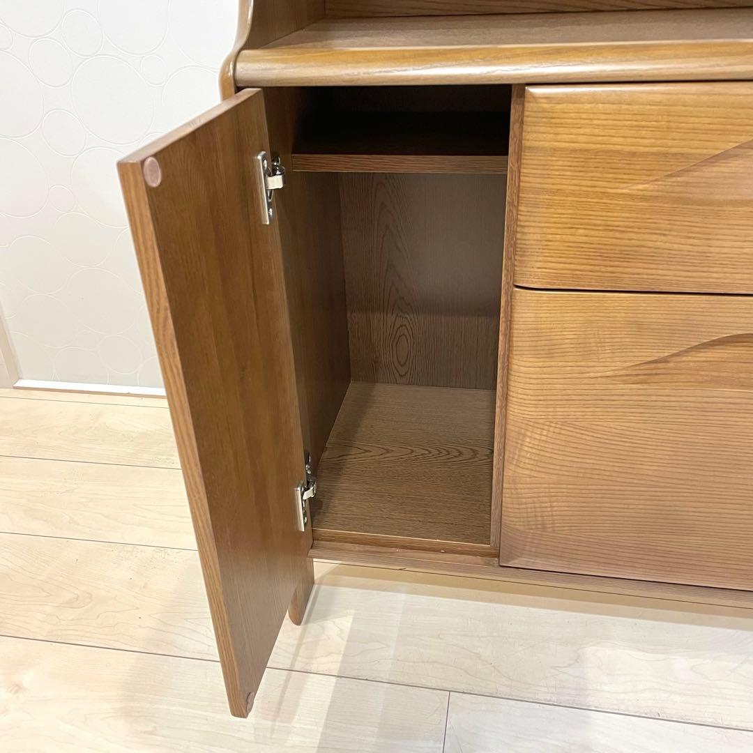 高級家具 【karimoku】カリモク家具 電話台 FAX台 コンセント付き