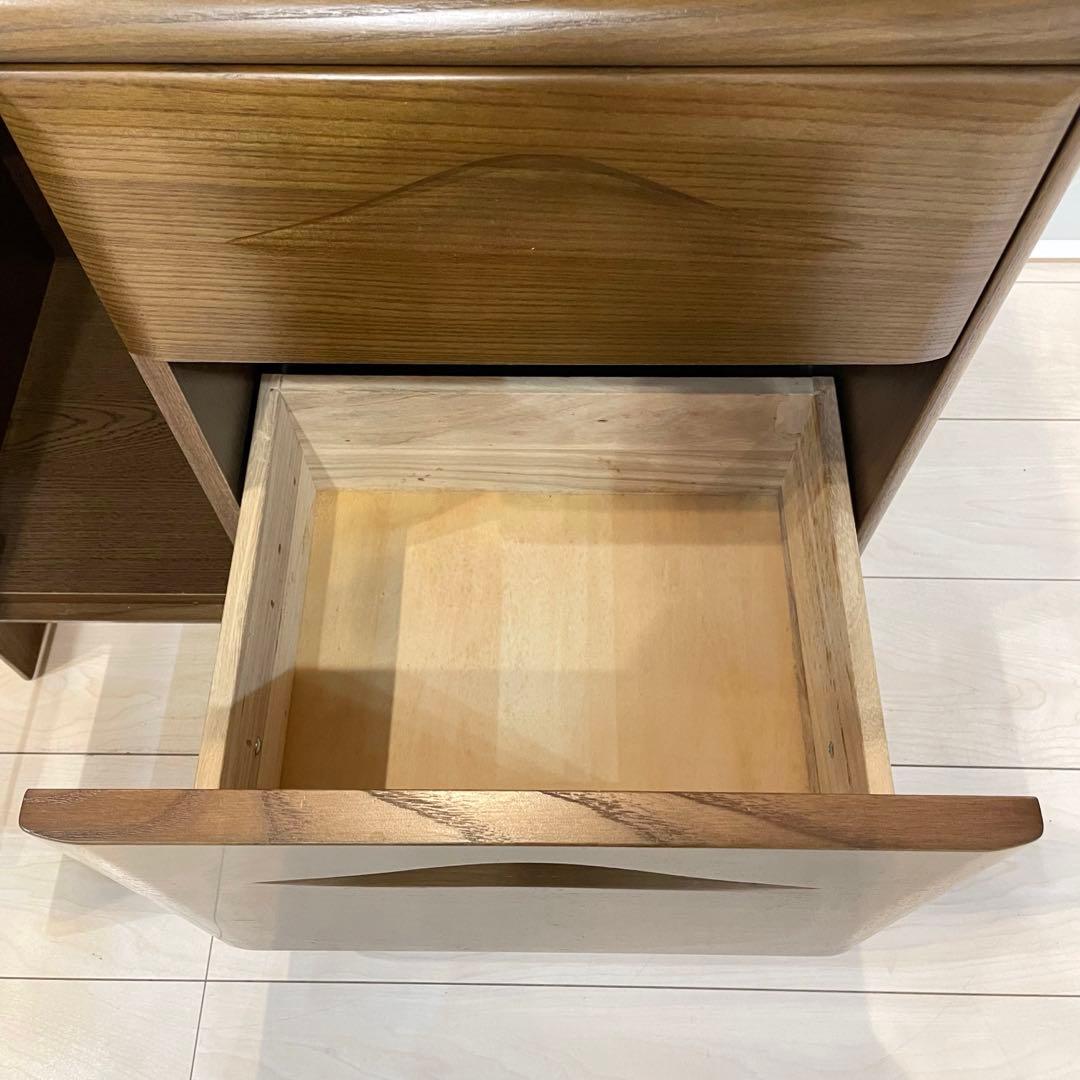 高級家具 【karimoku】カリモク家具 電話台 FAX台 コンセント付き