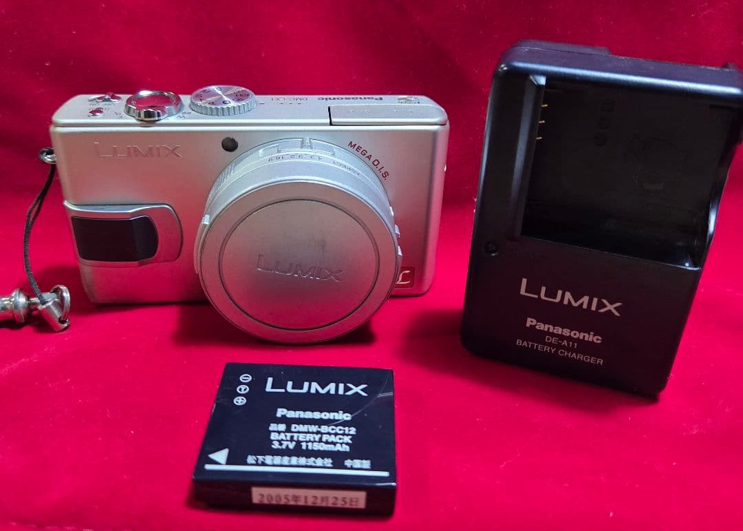 Panasonic DMC-LX1 コンパクトデジタルカメラ シルバー