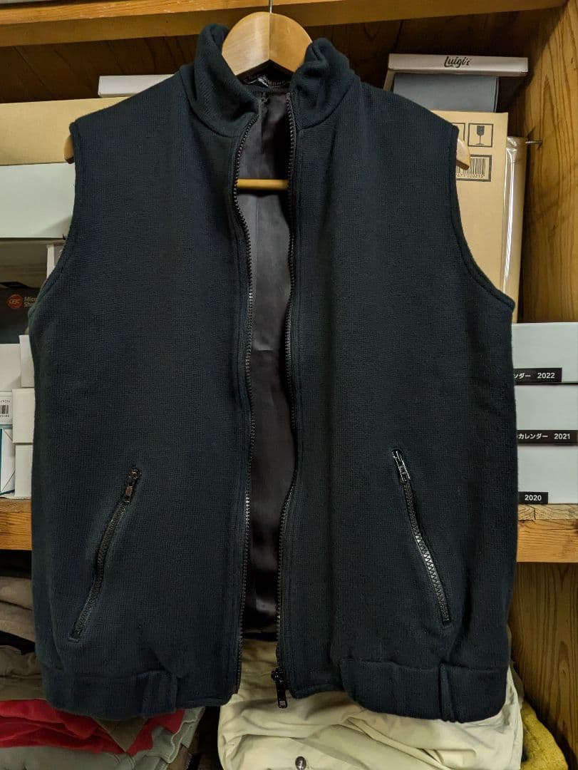 ラフシモンズ １９９９ＡＷ ジップアップブルゾンベスト