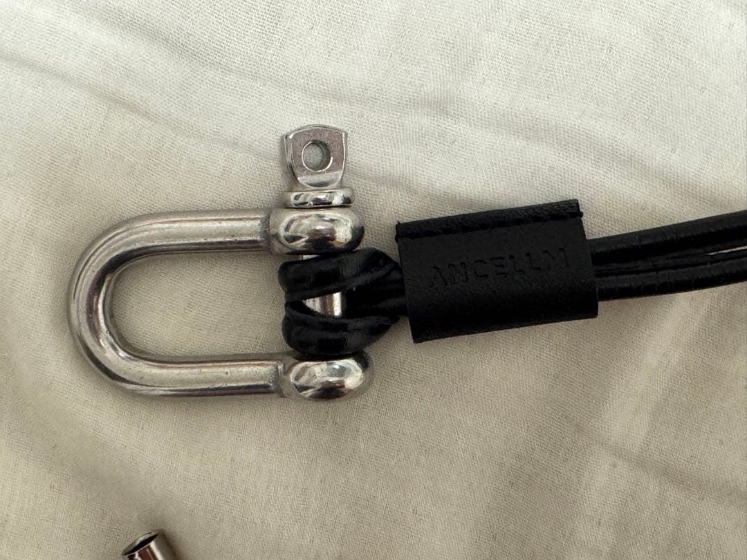 Ancellm レザーロープベルト