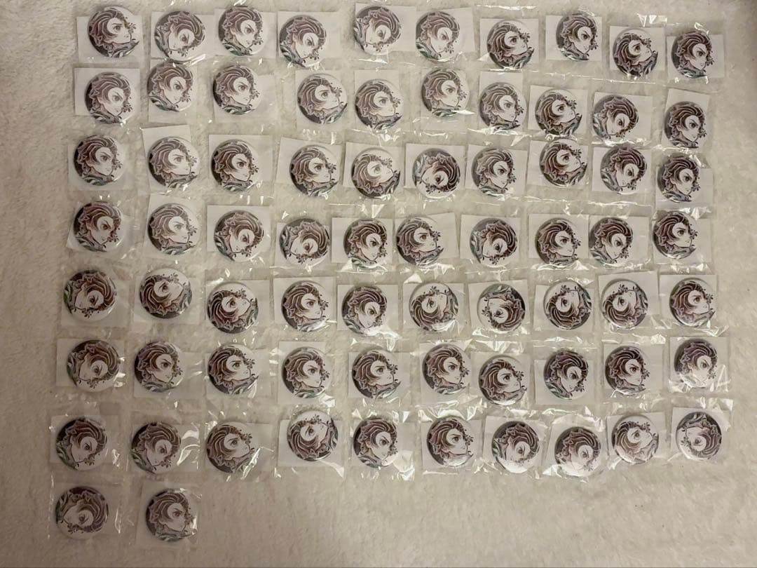 ぱ*や様 鬼滅の刃　柱書き下ろしイラスト 竈門炭治郎 72個セット