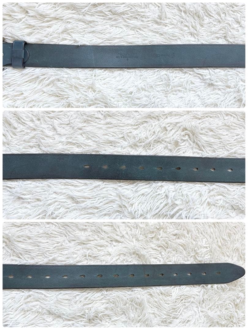 希少入手困難　Porter Classic LEATHER BELT BLUE