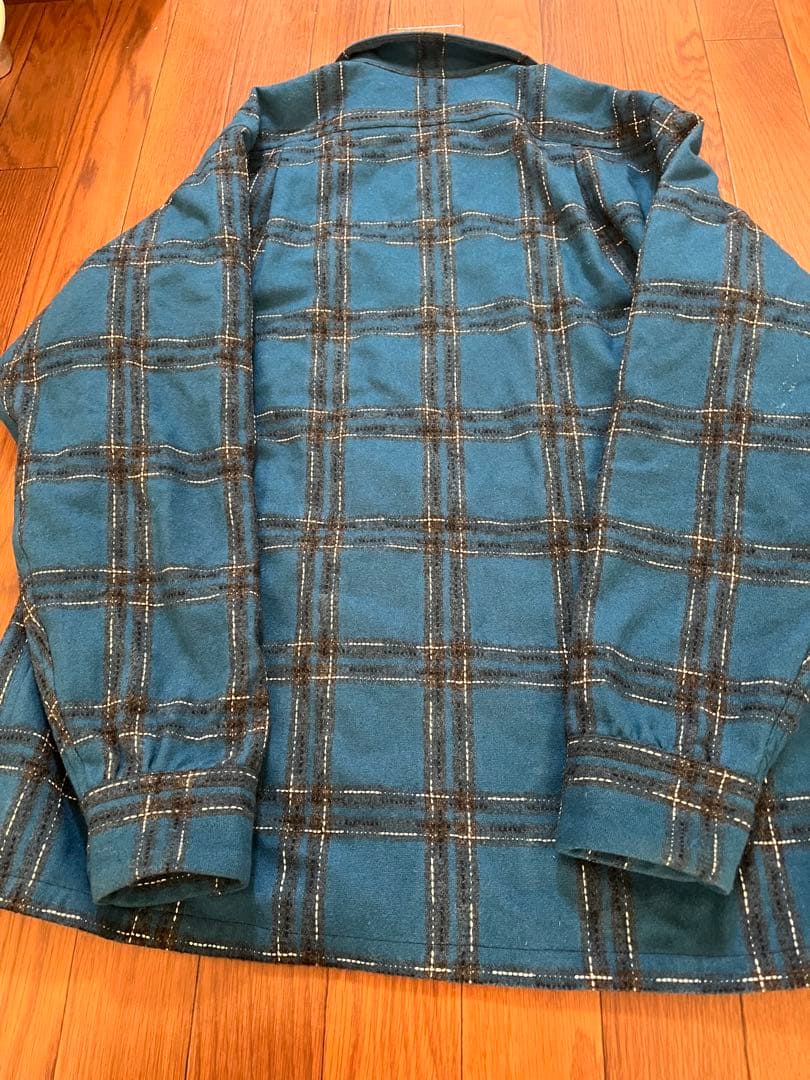 サブカルチャー　ウールチェックシャツ　サイズ2