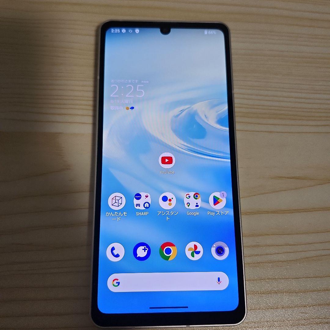 【中古品】AQUOS sense6s SHG07 美品