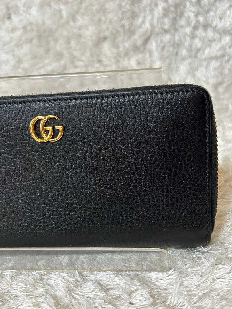 GUCCIグッチ メンズ レディース長財布 ラウンドファスナー