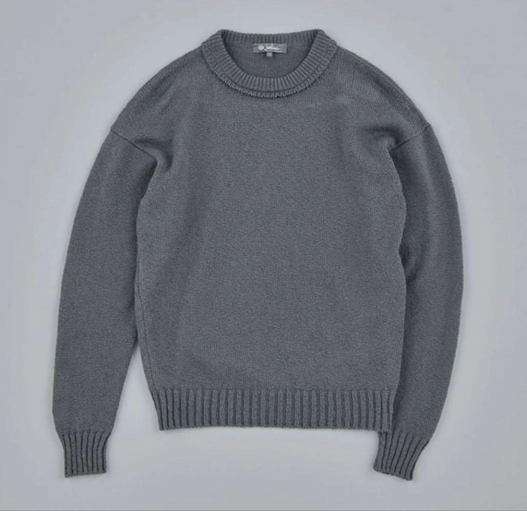専用ロロピアーナ×藤原ヒロシコットンニットセーターグレーS