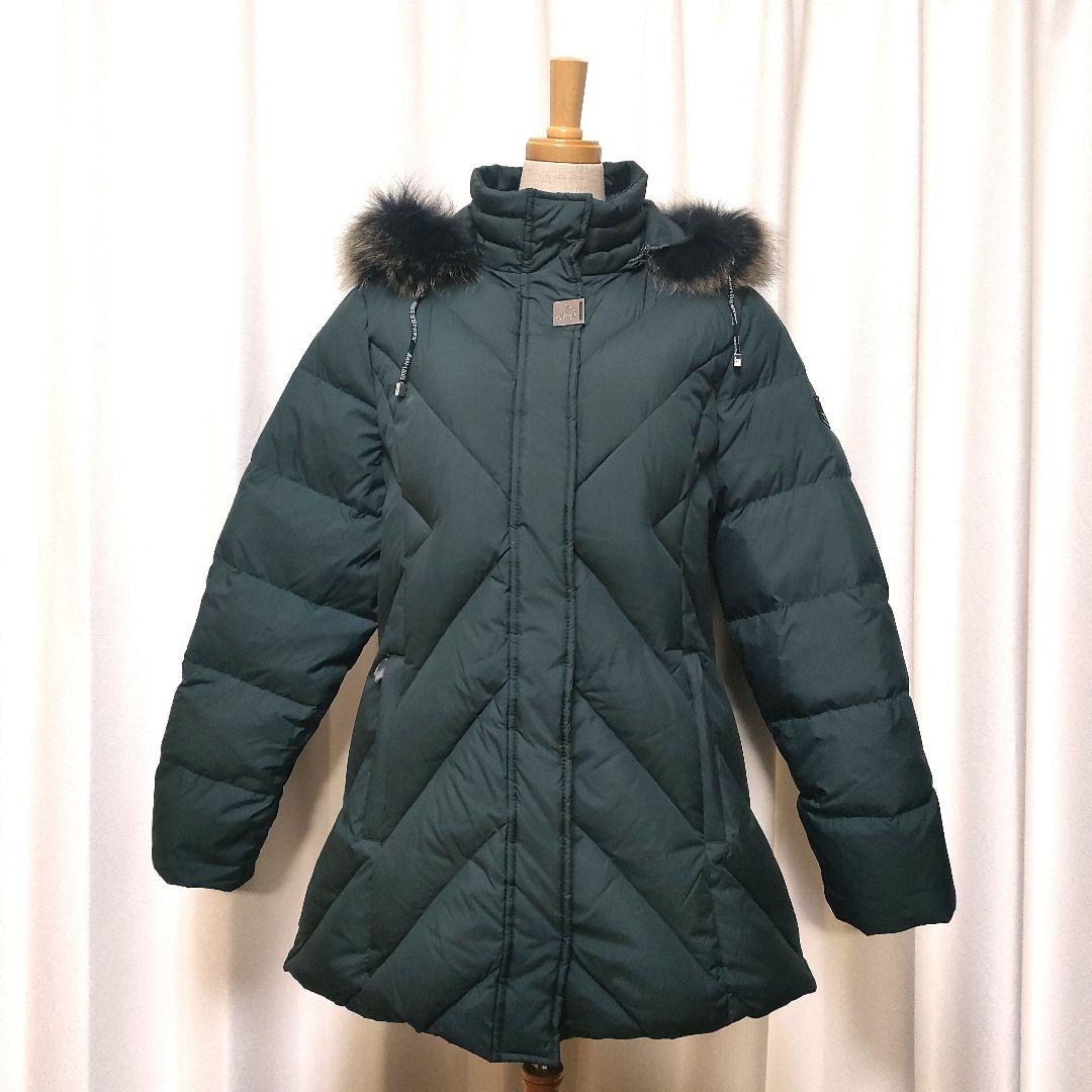 【美品】ジャンルイシェレル ファー付き ダウンコート