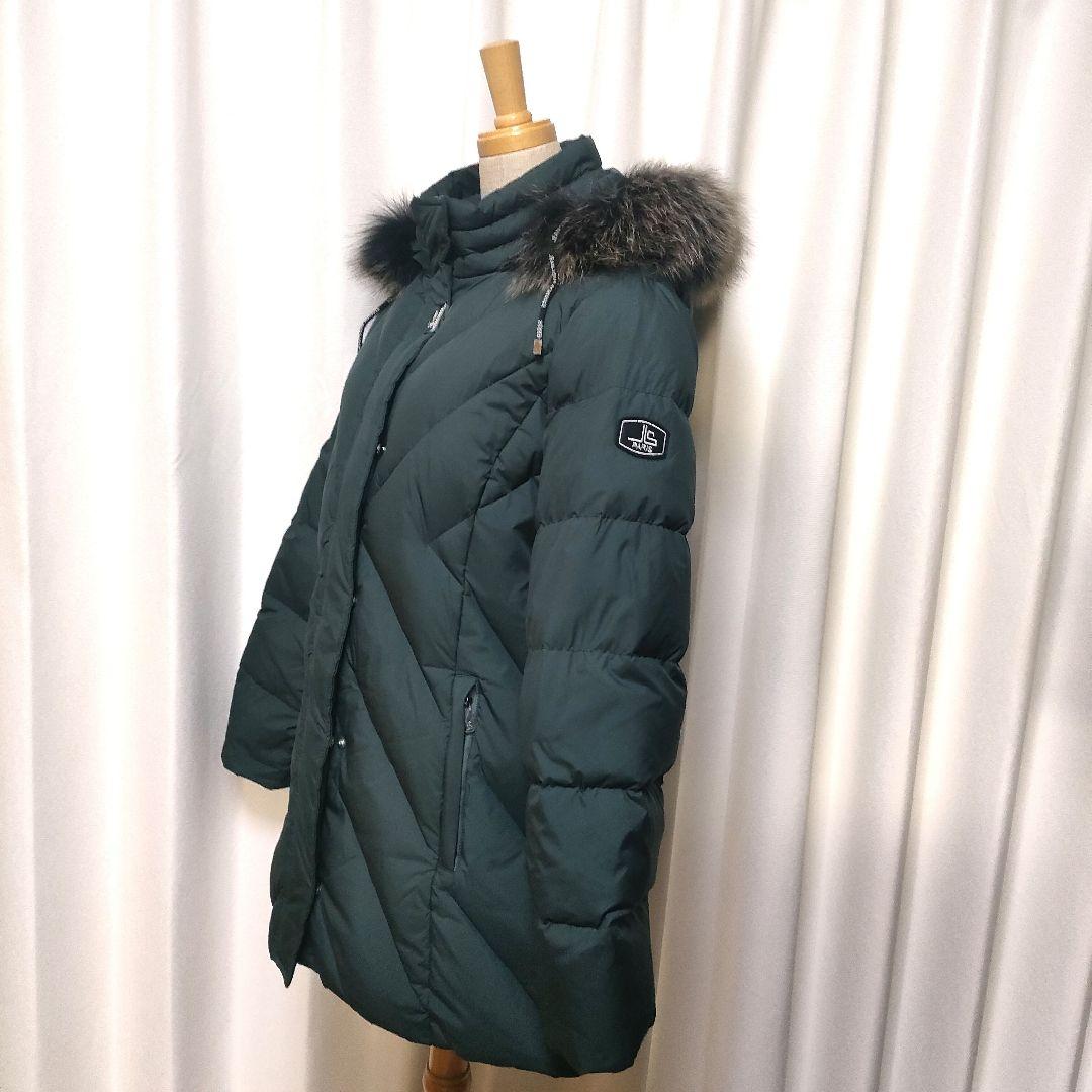【美品】ジャンルイシェレル ファー付き ダウンコート