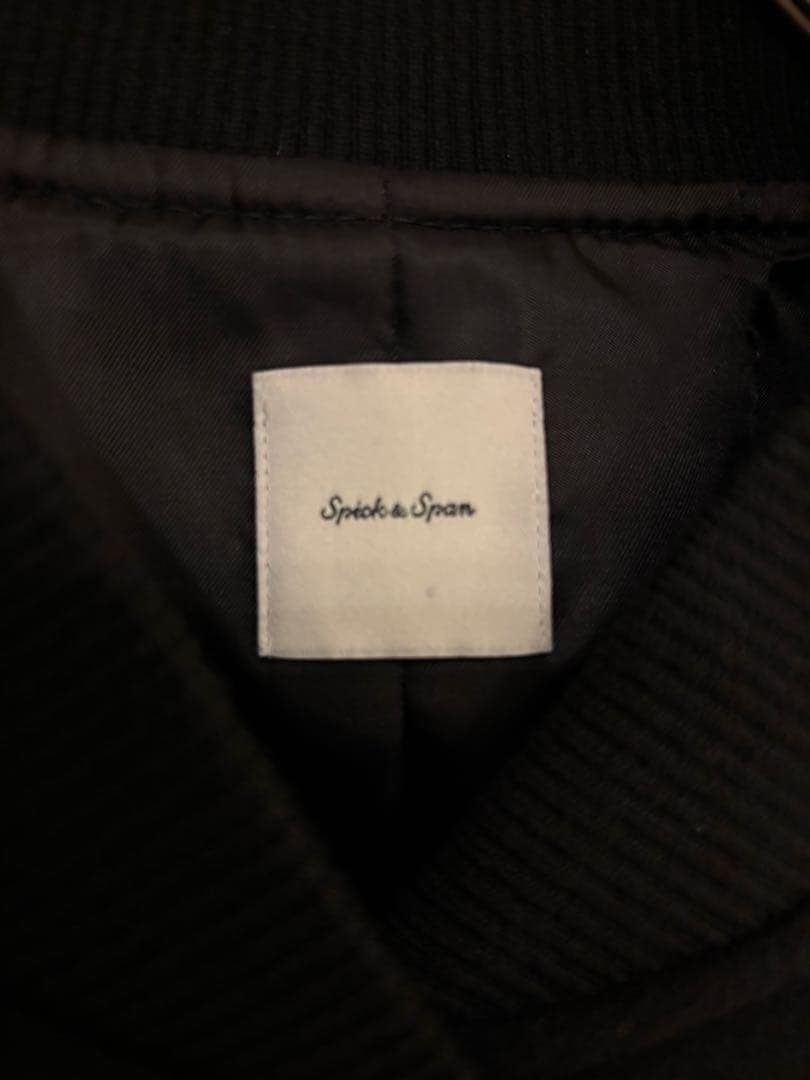 美品　Spick&Span スピックアンドスパン　スタジアムジャンパー 　38