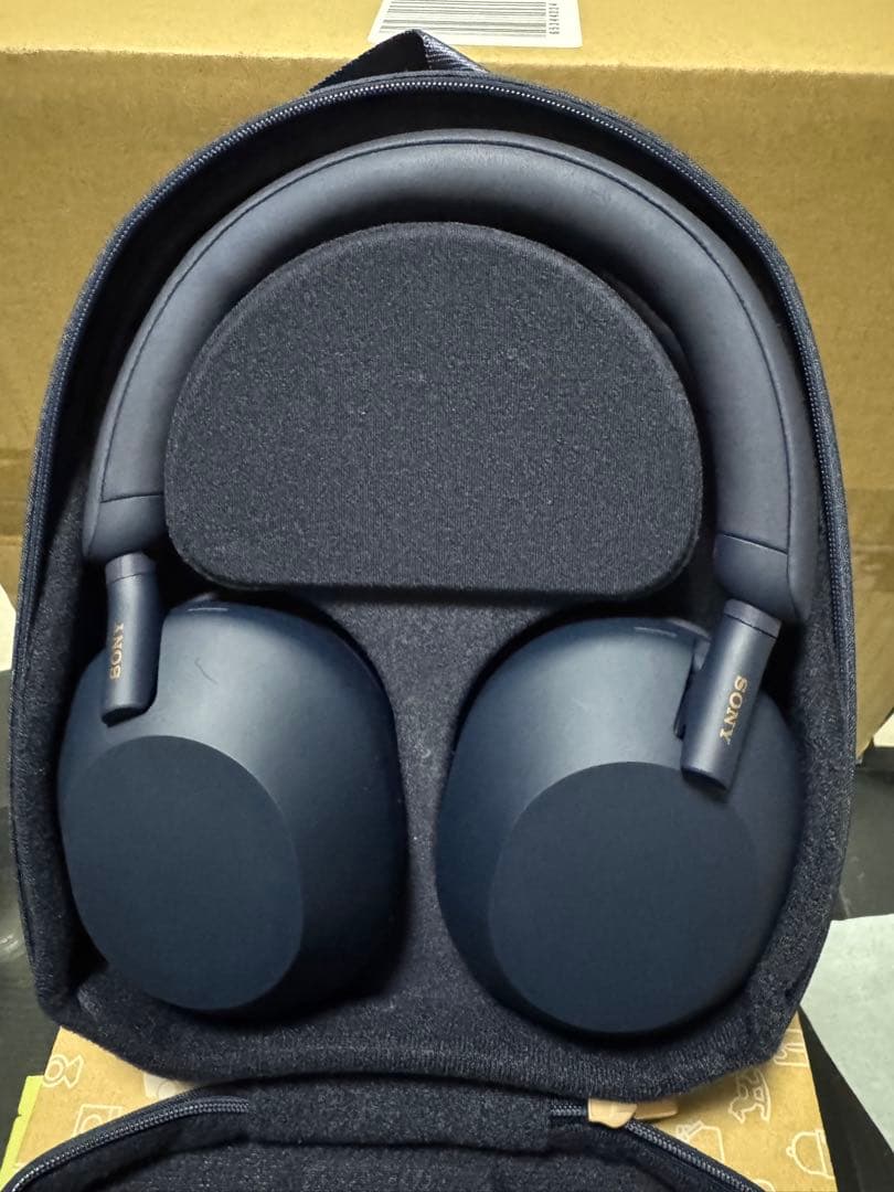 【美品】ソニー WH-1000XM5 ネイビー【受注生産販売】