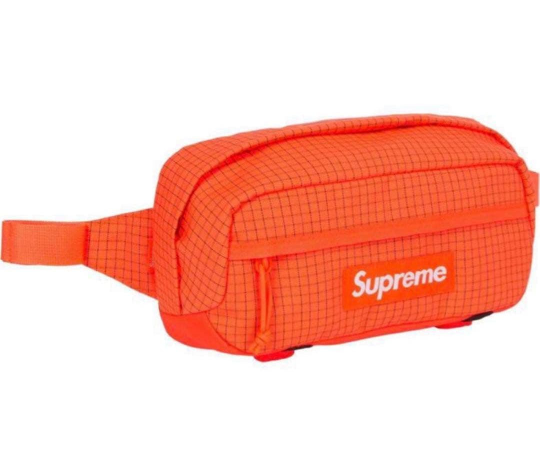 新品Supreme waist Bag シュプリームウエストバッグオレンジ