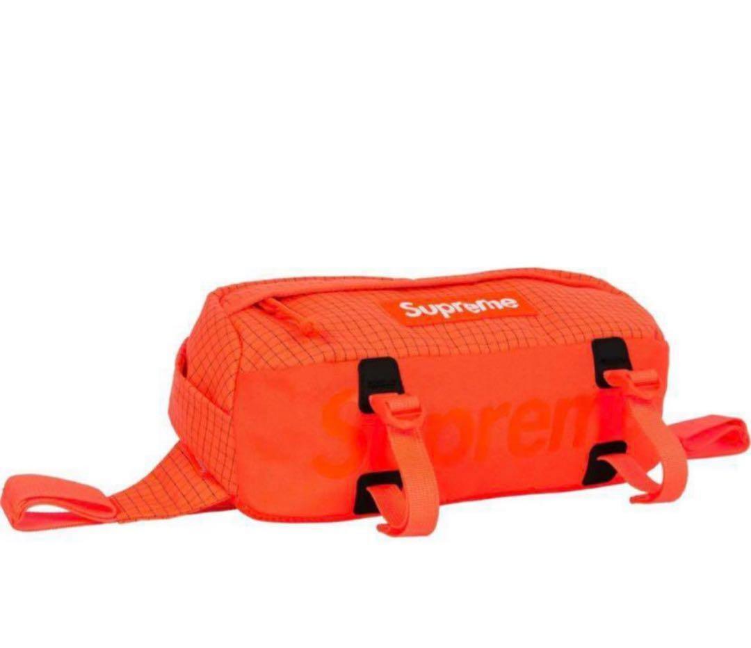 新品Supreme waist Bag シュプリームウエストバッグオレンジ
