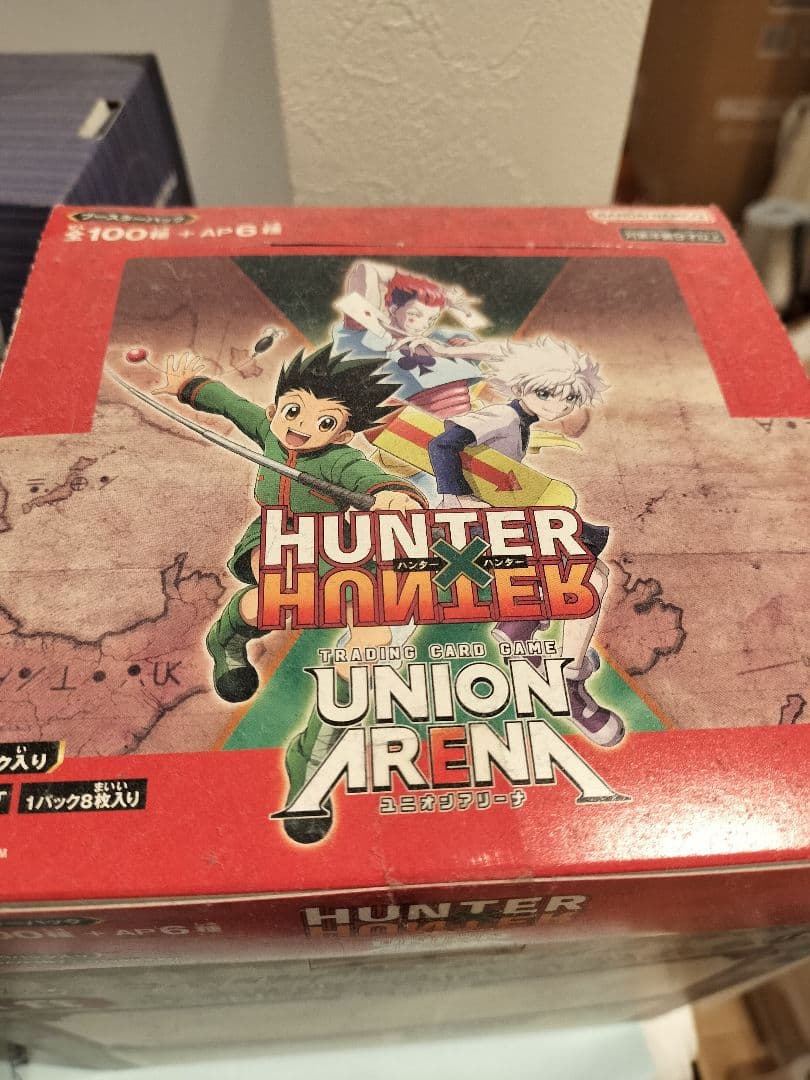 HUNTER x HUNTER UNION ARENA　未開封ボックスシュリなし