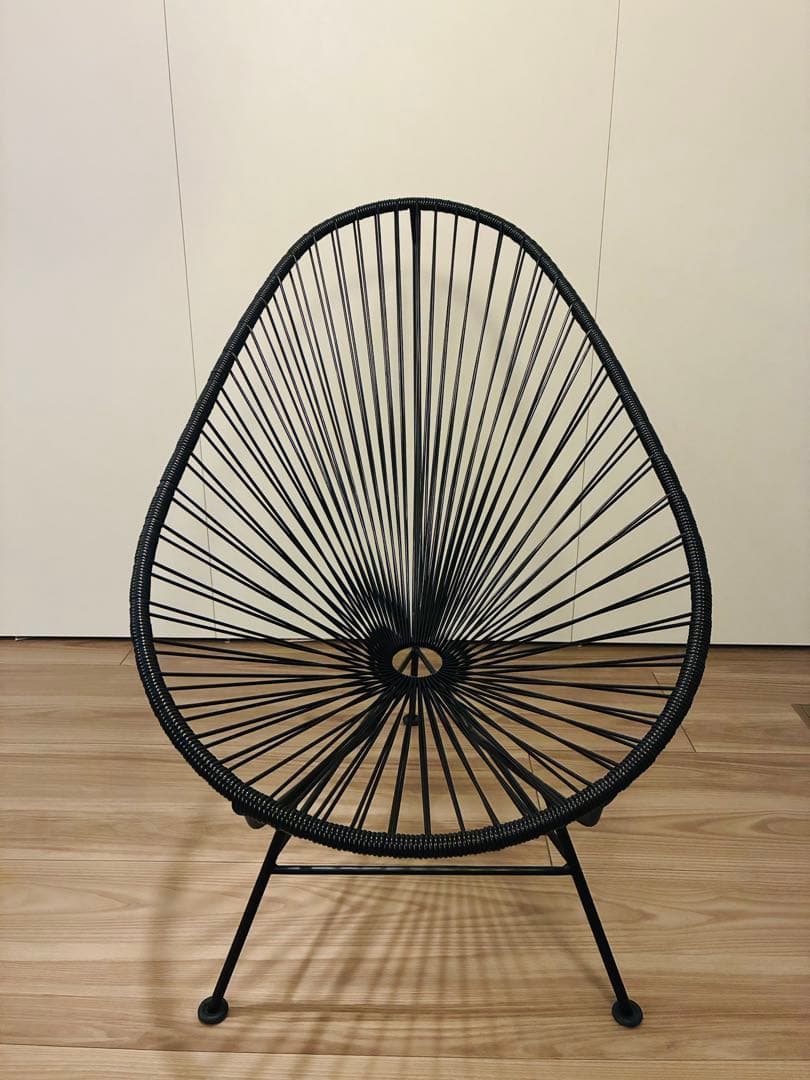 [ sakii ] 美品 メトロクス アカプルコチェア ブラック 正規品