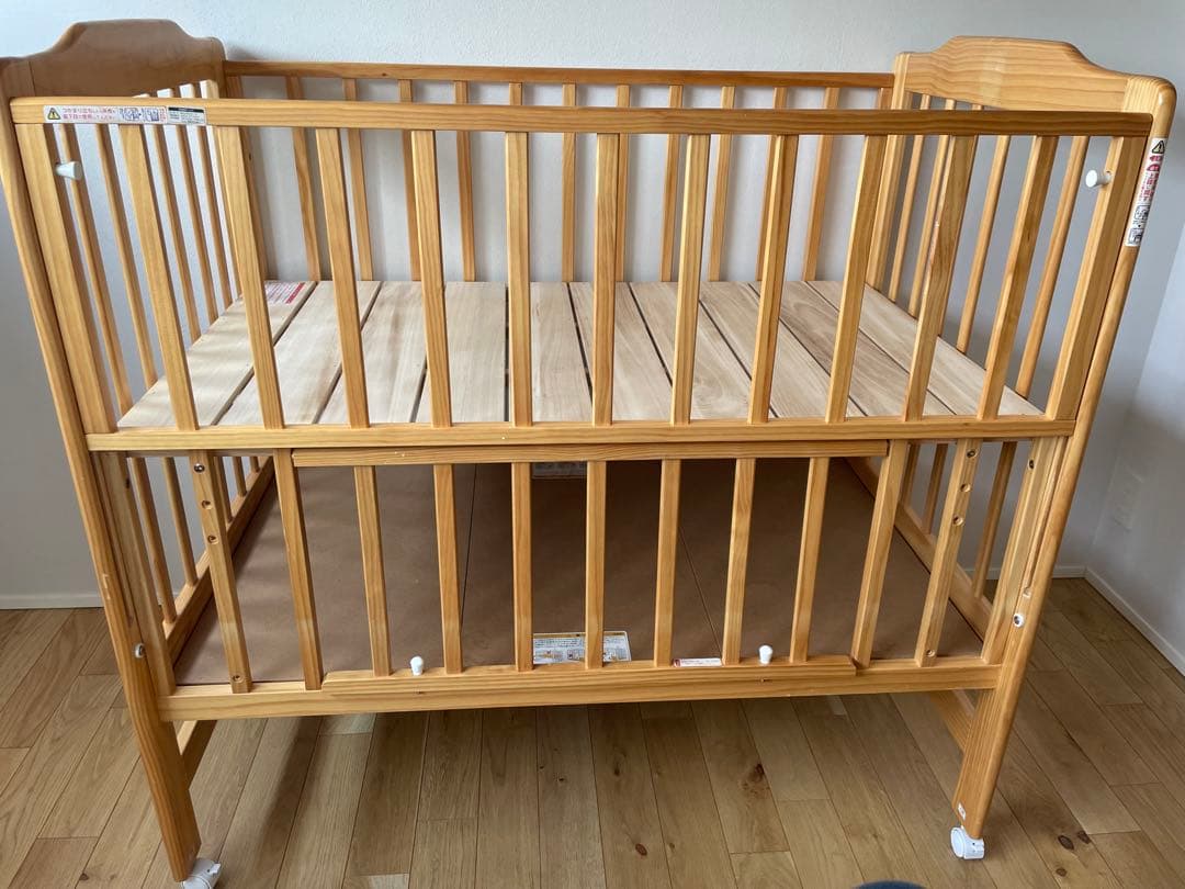 KATOJI ベビーベッド　ハイシート【直接引き取り推奨】札幌近郊