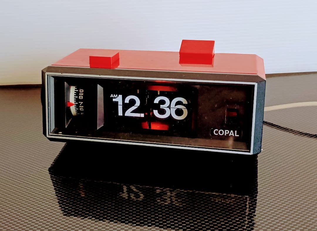 COPAL コパル パタパタ時計 アラーム付き
