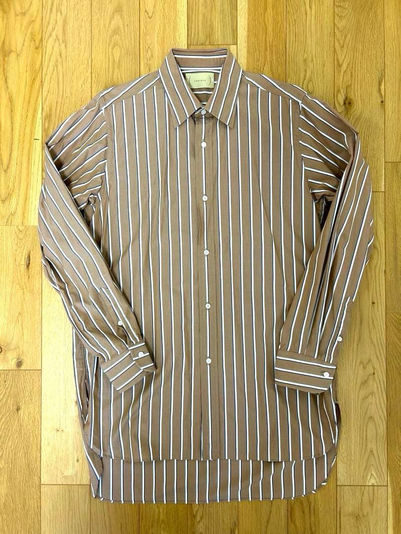 cantate Stripe Shirt ストライプシャツ 48 21AW