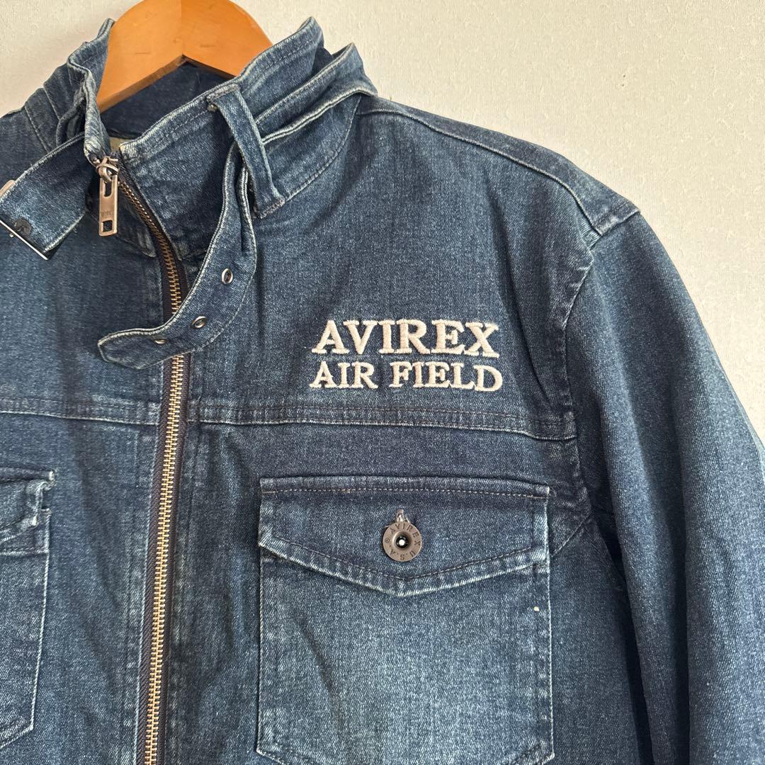 秀*隆様 AVIREX デニムオーバーオール　つなぎ　未使用