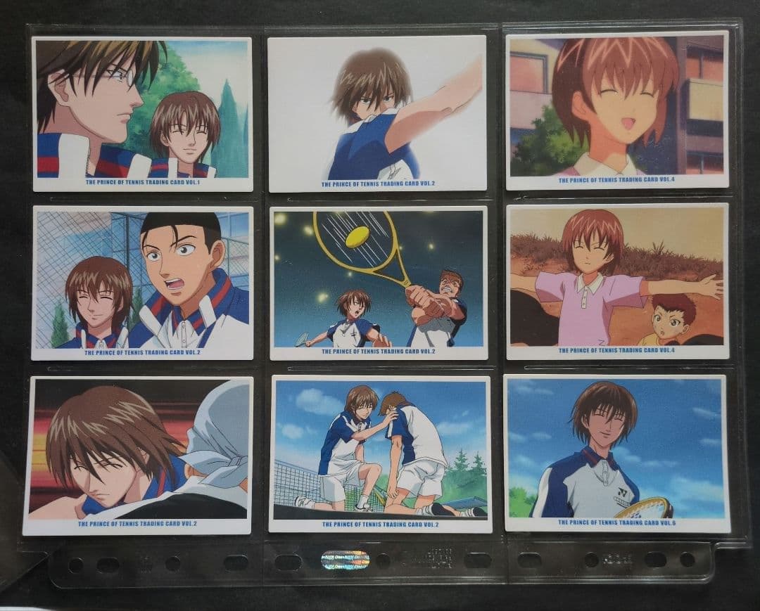 テニスの王子様　トレーディングカード　vol.1〜6：不二周助（9枚）C