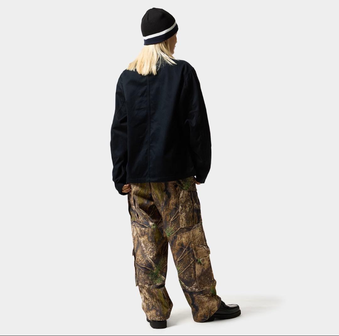 ジャケット・アウター STRETCH LOGO CHORE SHACKET