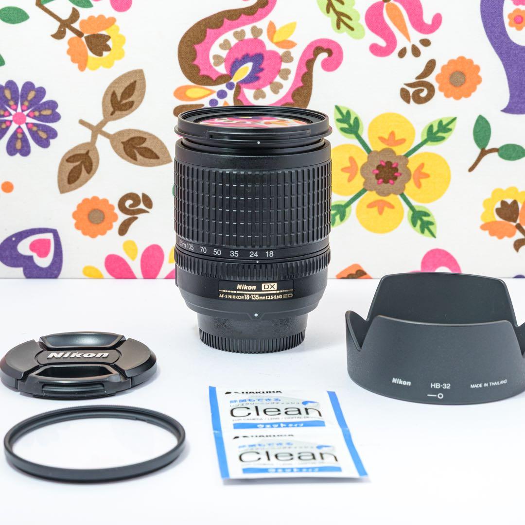 ⭐️ニコンNikon AF-S 18-135mm⭐️手ブレ補正付望遠レンズ⭐️
