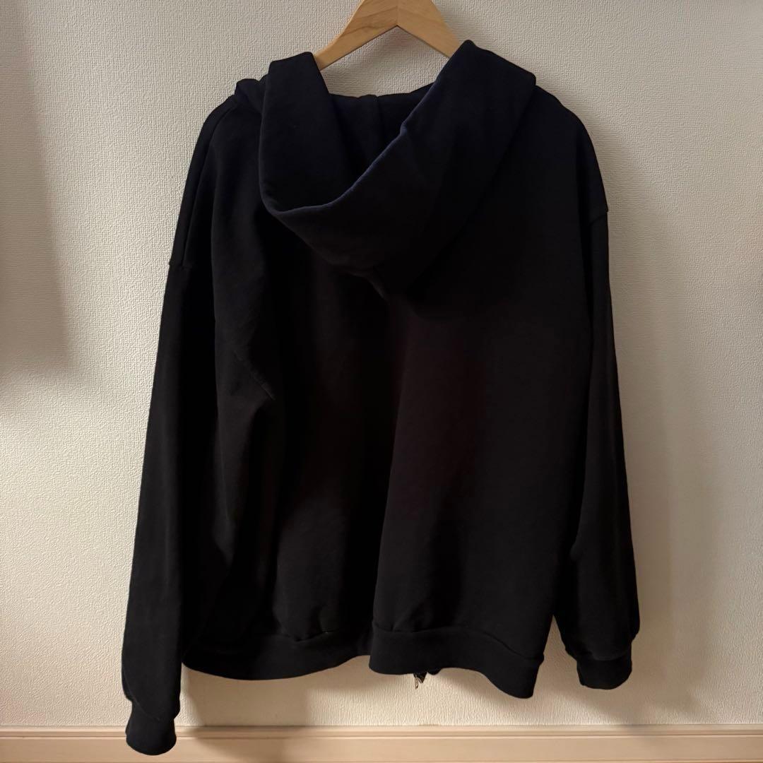 トップス LOS ANGELES APPAREL Zip Hoodie Black XL