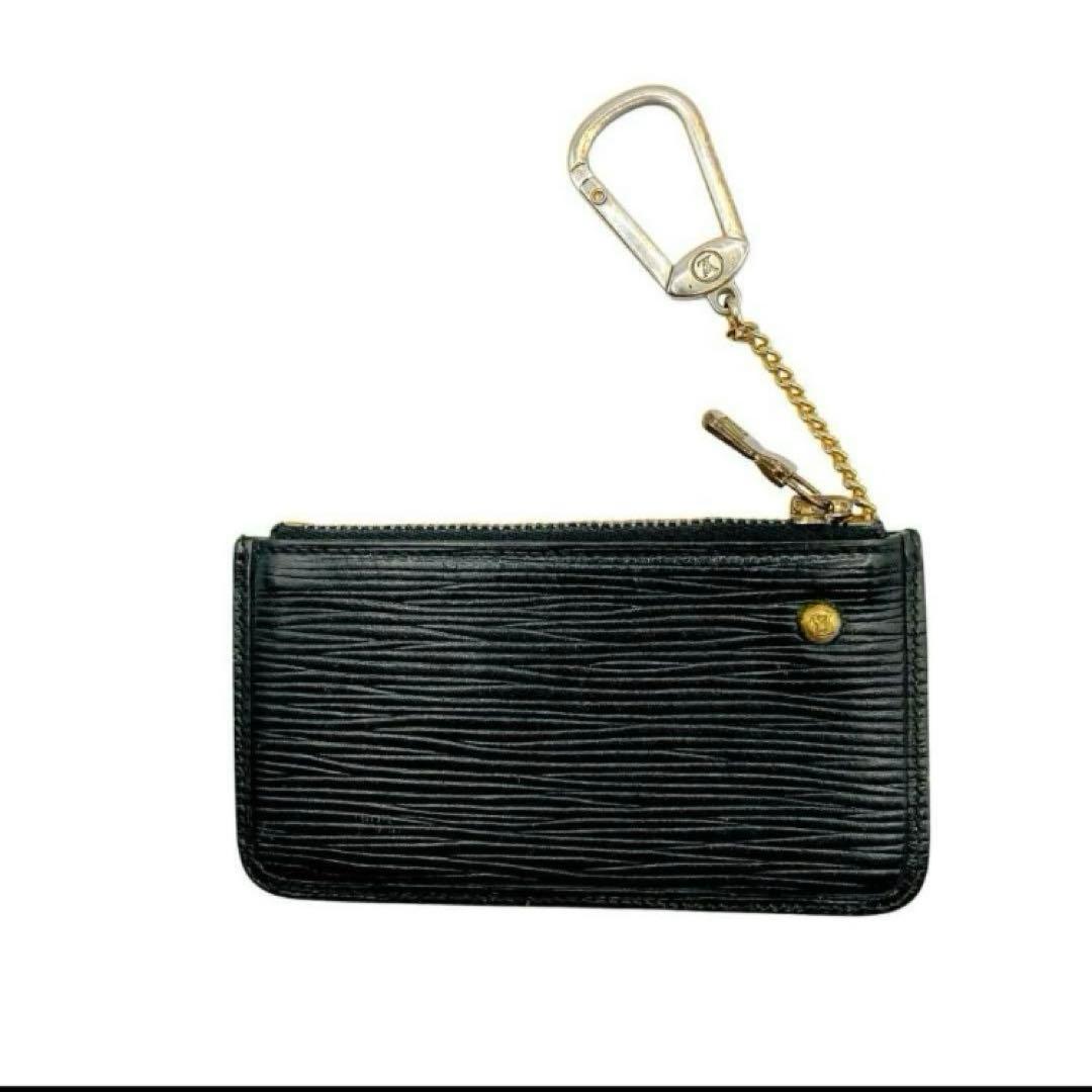 LOUISVUITTON✨ケース　ポシェットクレ　ブラック　エピ　小銭入れ