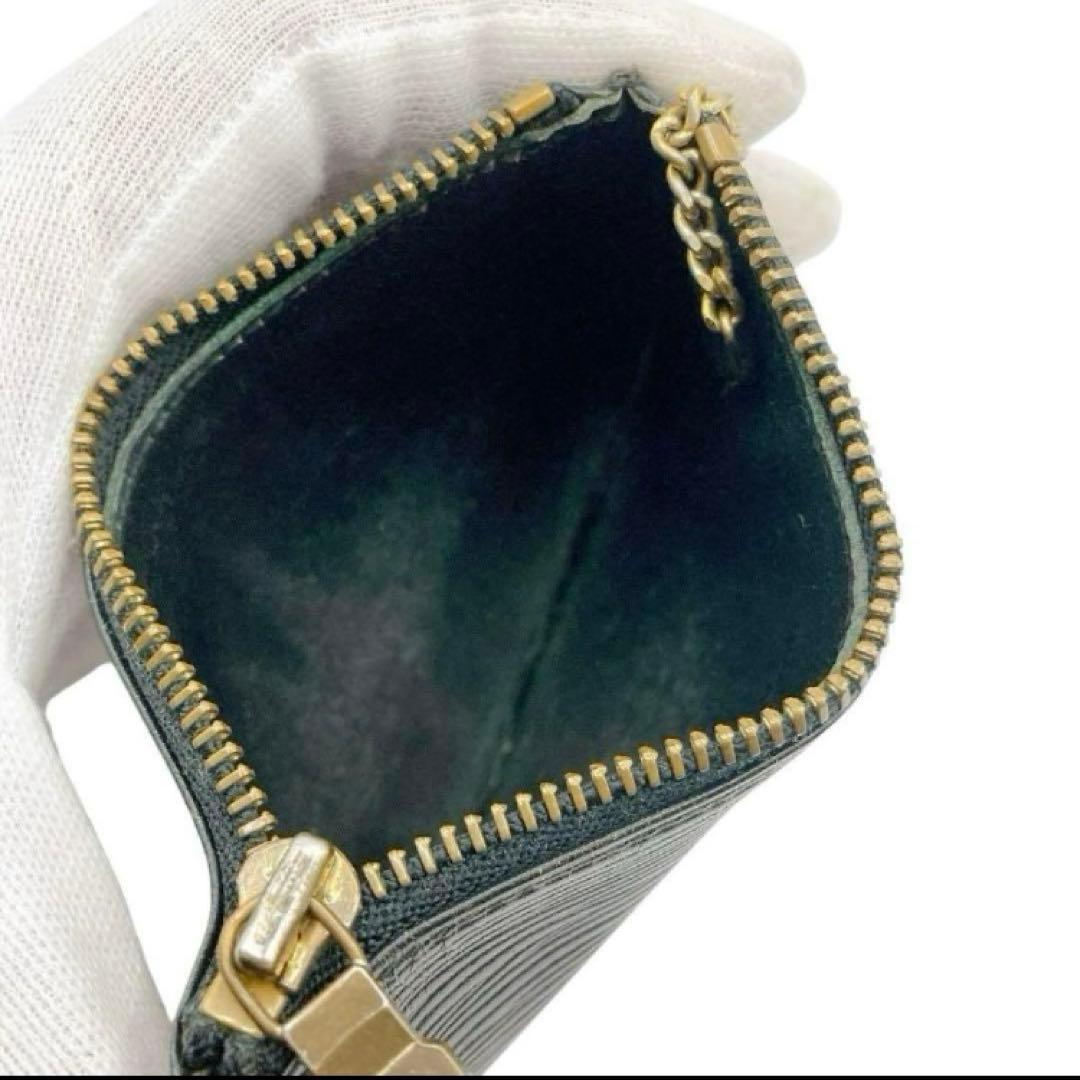 LOUISVUITTON✨ケース　ポシェットクレ　ブラック　エピ　小銭入れ